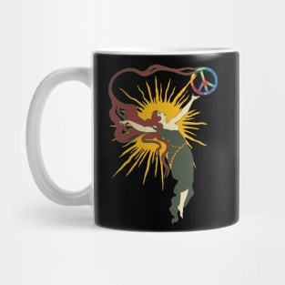 The Dawning Of Aquarius Peace Is In The Air T-Shirt Mug